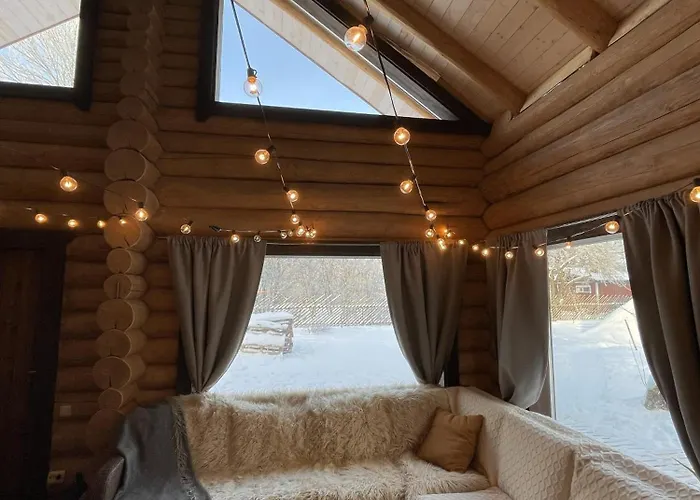 Nordic Log-House With Sauna Valga fotoğrafı